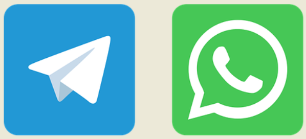 whatsapp telegram